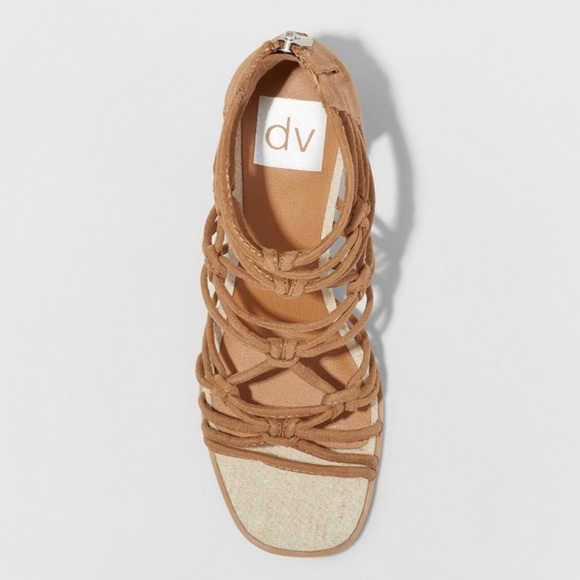 DV Taupe Adira Knotted Heeled Pumps - Picture 3 of 8